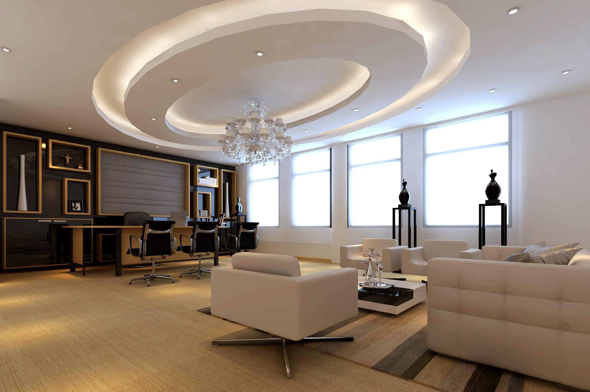 磐石智造|圓形吊頂裝修效果圖,圓形吊頂這樣裝_時(shí)尚_網(wǎng)